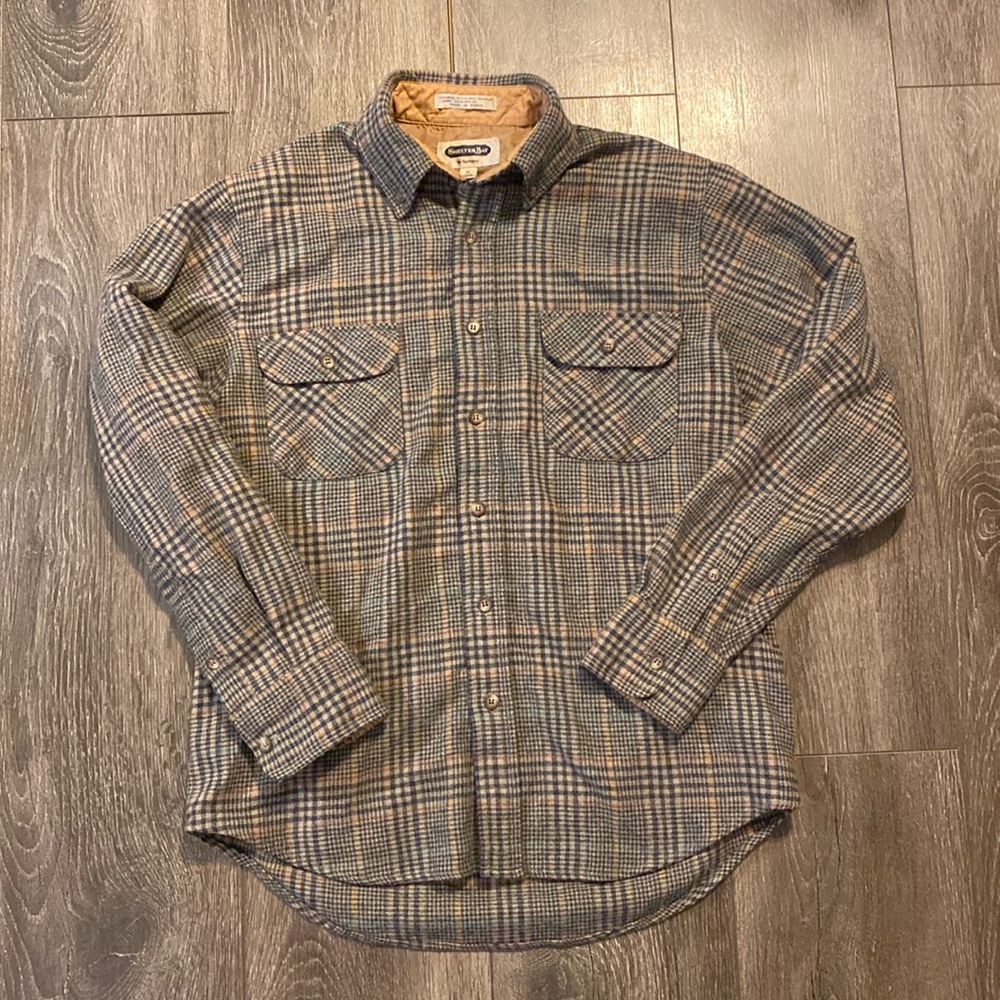 Vintage Shelter Bay by Arrow Flannel Shirt Men’s Medium